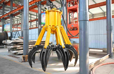 Center Swivel Grab Loader