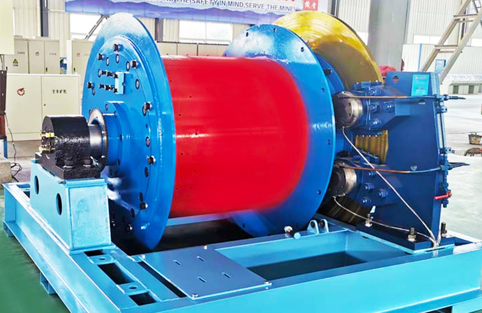 JTP Permanent magnet motor built-in mining hoisting winch