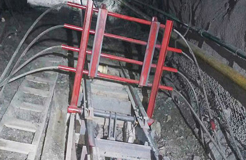 Mine Incline Anti-Runaway Device