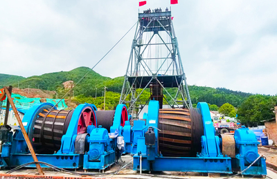 Mine Shaft Sinking winch JZ